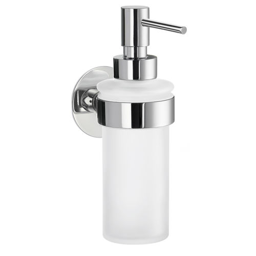 ホテル用ソープサーバー - H0862000 - HEXOTOL - 壁取り付け式 / 真ちゅう製 / ガラス製