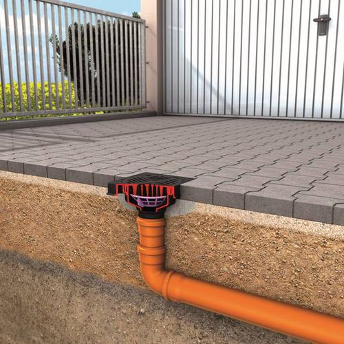 ステンレススチール製排水口 - ECOGUSS - KESSEL - 道路用 / 四角形