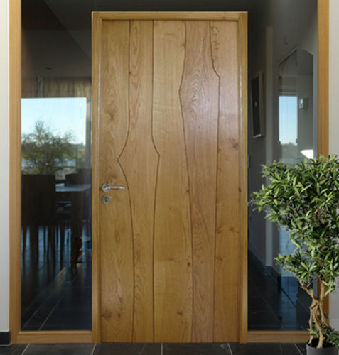 入り口ドア - GRAND’BOIS - ATELIER BERTOLI  Design Production - オーク材 / ヒンジ付き / 現代風