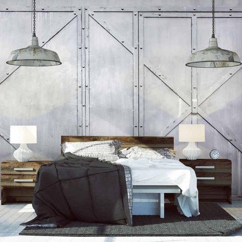 現代風壁紙 - METAL MT4909 - LGD01 décor mural sur mesure - パノラマ / 金属調 / 不織布