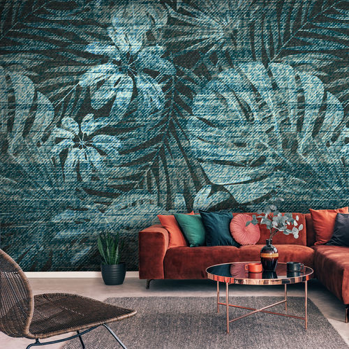 現代風壁紙 - LUAU LU7051 - LGD01 décor mural sur mesure - 自然模様 / 花柄 / パノラマ
