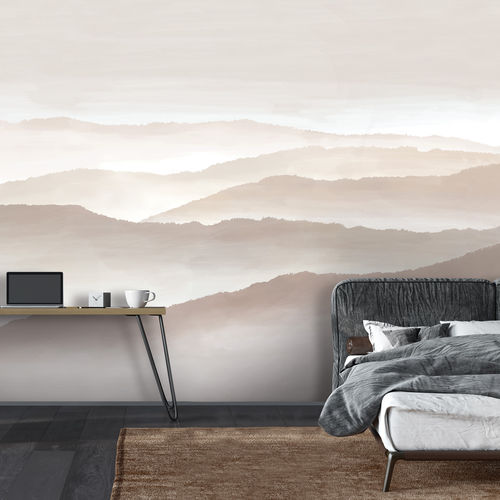 現代風壁紙 - LEISURE LU9407 - LGD01 décor mural sur mesure - 自然模様 / パノラマ / 不織布
