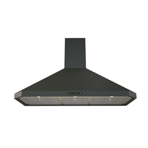壁取り付け式レンジフード - CS60 - RIZZOLI - 埋込照明付き / 黒色