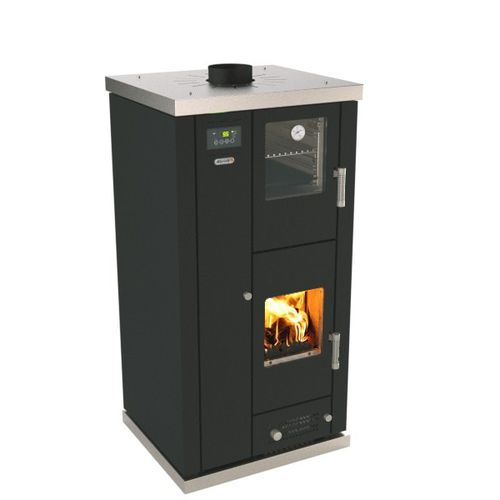 薪ストーブ - TSK 60 CF - RIZZOLI - 5 kW...10 kW / 現代風 / スチール製