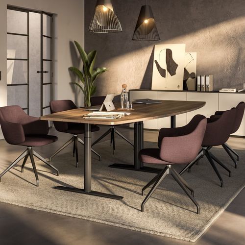 オープンスペース用デスク - MONTEVO - ASSMANN BÜROMÖBEL GMBH & CO. KG - 床置き / 2人用 / 現代風