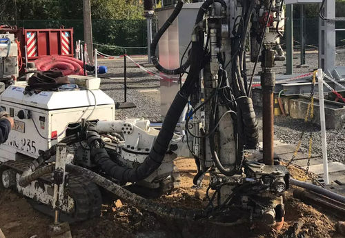 マニホールド小杭 - MICROPILE - FRANKI FOUNDATIONS BELGIUM - スチール製 / セメント / 鉄筋コンクリート製