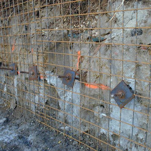 金属製矢板 - NAILED - FRANKI FOUNDATIONS BELGIUM - 補強材 / 保護用