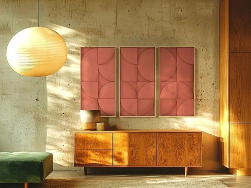 壁用吸音パネル - VicShape 3D - Vicoustic - Innovative Acoustic Solutions - 自然オーク材製 / ウール製 / PET