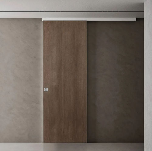 屋内用ドア - TRANCIATO - Bertolotto Porte - MDF / 突板 / ヒンジ付き
