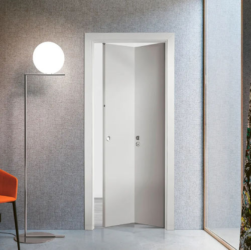 屋内用ドア - Trame - Bertolotto Porte - MDF / ヒンジ付き / スライド式