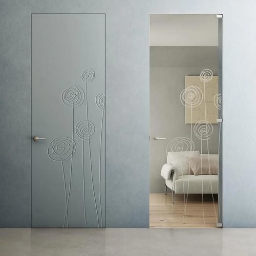 屋内用アコースティック・ドア - NATURA SOFFI - Bertolotto Porte - 往復運動 / 現代風 / 防音