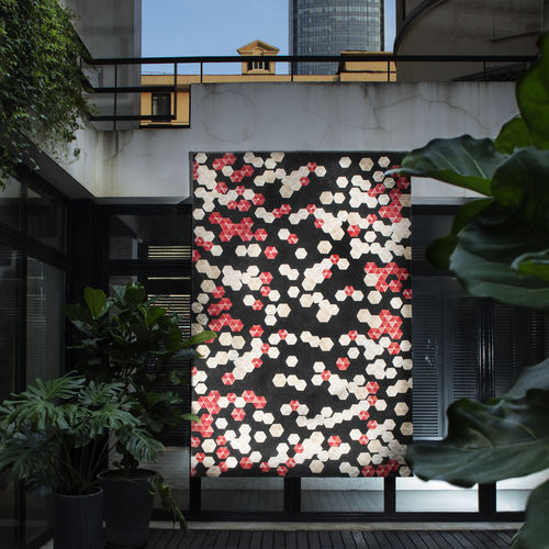 現代風絨毯 - Applique  - Tai Ping Carpets - 幾何学 / ウール製 / 絹
