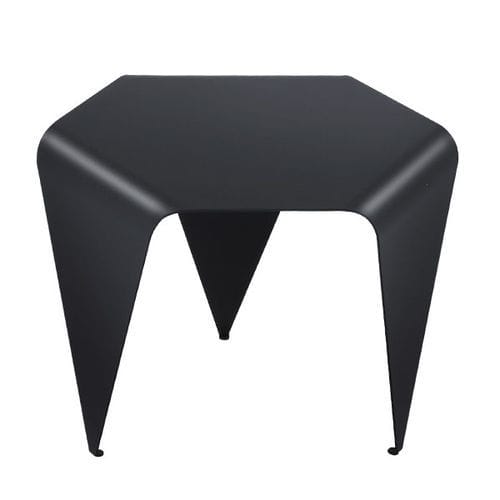 現代風サイドテーブル - H 145 BEE - Hans Hansen Furniture - 粉体塗装スチール製 / パウダーコーティングスチール脚 / 六角形