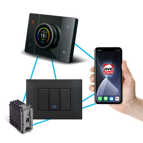 ブラインド用スイッチ - Smart 44 Series - Ave - 押しボタン / 省エネルギー / タッチ式