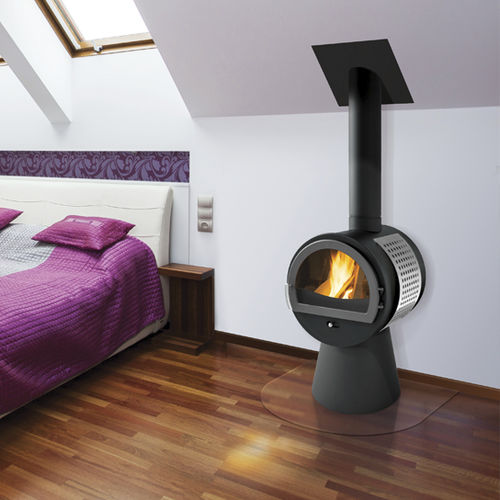 薪ストーブ - OTENTIC - ATELIERS FRANCE TURBO - 6 kW / 8 kW / 現代風