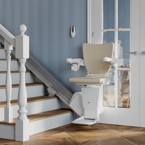 屋内用階段昇降チェア - Handicare 1100 - Handicare Stairlifts BV - モーター式