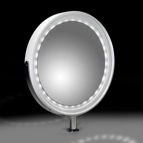 現代風化粧台 - NABUCCO LED  - Gamma & Bross - ステンレス製 / ガラス繊維 / 美容院