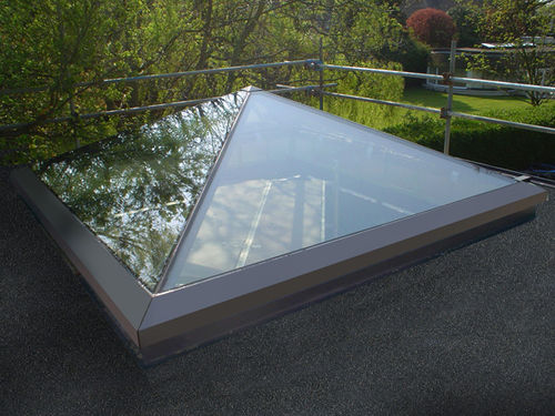 金属製ガラス屋根 - PYRAMID - Glazing Innovations