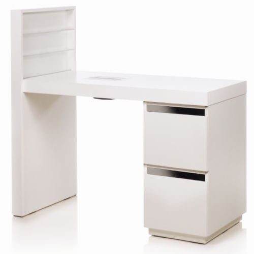 吸引器付マニキュアテーブル - NELBY TAB - Nelson Mobilier - 埋込照明付き