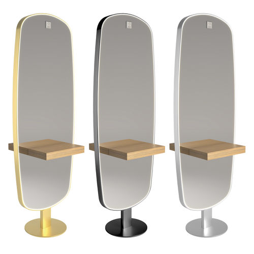 現代風化粧台 - Ovalis Double LED  - Nelson Mobilier - 金属製 / PVC / ガラス製