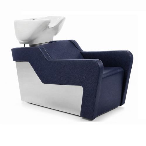 合成皮革シャンプーチェア - TOPWASH CHROME - Nelson Mobilier - 1人用
