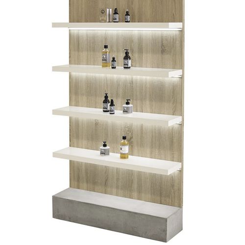 美容製品展示用ラック - NATURAL EXPO  - VEZZOSI - プラスチック製 / コンクリート製 / ラミネート