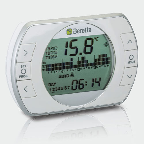 デジタルサーモスタット - BESMART - Beretta - プログラム可能 / 暖房用 / 壁取り付け式