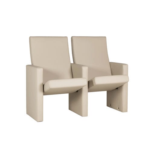 現代風講堂椅子 - ETLAN  - Euro Seating International - 革製 / ポリウレタン フォーム製 / 無垢材