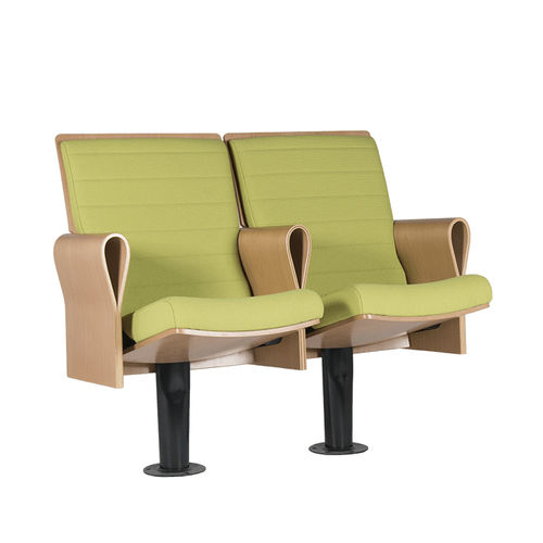 現代風講堂椅子 - LOLA - Euro Seating International - 布製 / ポリウレタン フォーム製 / 木製