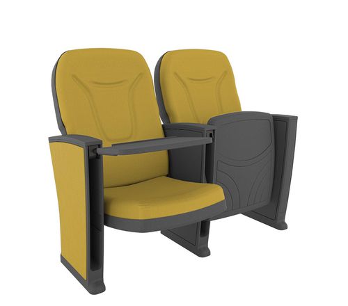 現代風講堂椅子 - ROMA PLUS PL - Euro Seating International - ポリウレタン フォーム製 / スチール製 / ポリプロピレン製