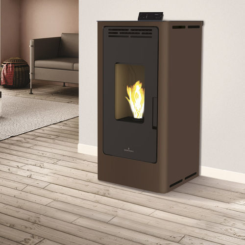 ぺレットストーブ - KIRA - Bronpi - 5 kW...10 kW / 0 - 5 kW / 床置き