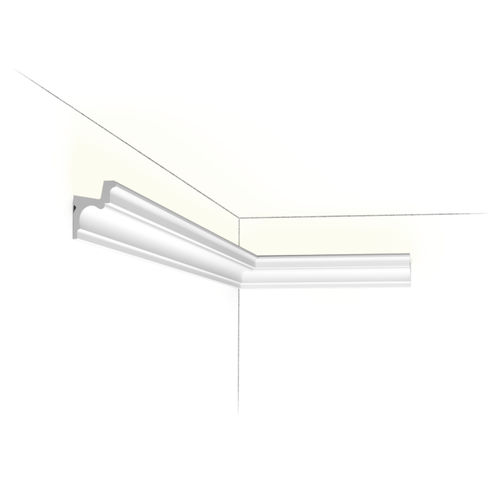 壁かけ式照明プロファイル - C323 - Orac Decor® - 天井格納式 / LED / ポリウレタン製