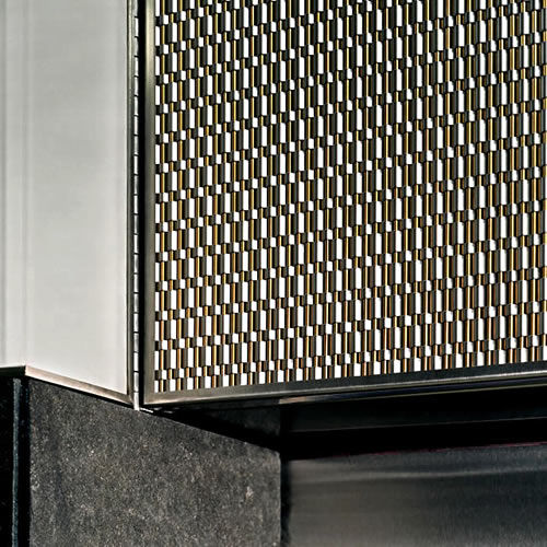 金属製締結部品 - PANEL - Cambridge Architectural Mesh - ファサード外壁カバー用 / 屋外用