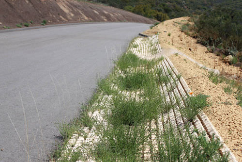 タイル芝 - DRAINAGE - Soil Retention - 車両通行可 / 排水