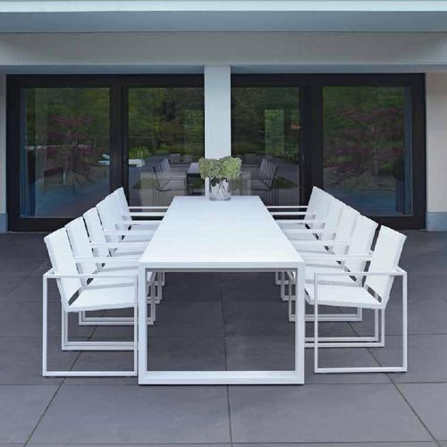 現代風チェア - JACA - BOREK parasols | outdoorfurniture - 庭用 / Textilene®製 / アルミニウム脚