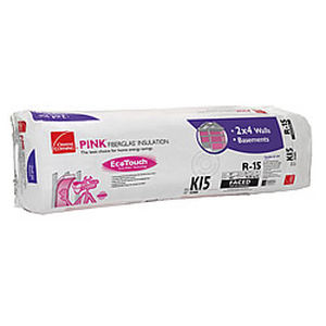熱・音響絶縁材 - R-15 ECOTOUCH™  - Owens Corning Insulation - ガラスウール製 / ロール状 / 不燃性