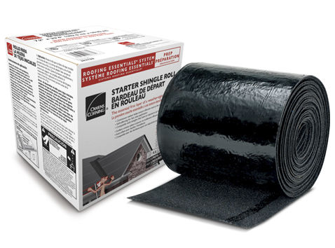 傾斜屋根用防水シート - STARTER SHINGLE - Owens Corning Insulation - 合成素材 / 瀝青