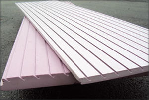 断熱材 - FOAMULAR® PINK-DRAIN™ - QuietZone - 押出しポリスチレン製 / パネル / 壁用