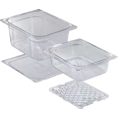 プラスチック製収納箱 - GN 1/2 - Melform - ふた付き