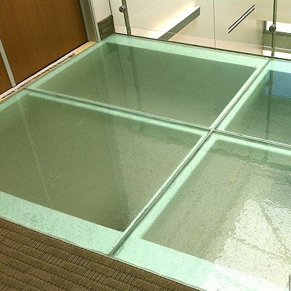 無地ガラスパネル - IRVINE - Aag-glass - 半透明 / 建物用 / フローリング用