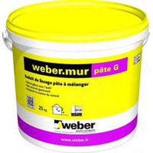 スムージング用塗料 - WEBER.MUR PÂTE G : RAVAMUR GROS - Weber Industries - 壁用 / 合成素材