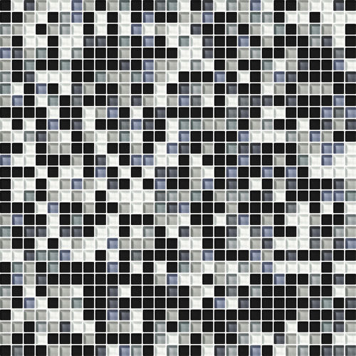 ガラス製モザイク - CR.0543 ACCIAIO G - Mosaico + - テクスチャード仕上げ / 屋内用 / 壁面