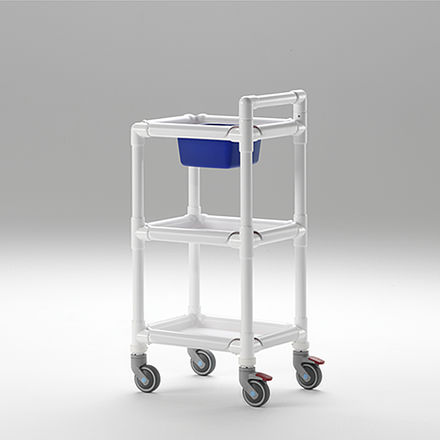 サービス台車 - MPC 153 WS - RCN Medizin- und Rehatechnik - 医療施設用 / プラスチック製