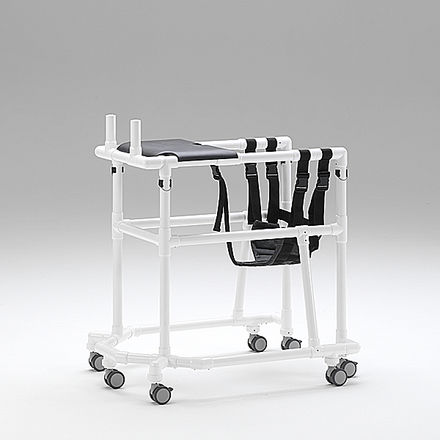 プラスチック製医療用アームチェア - CW 300 - RCN Medizin- und Rehatechnik - キャスター付き / 手動式 / 黒色