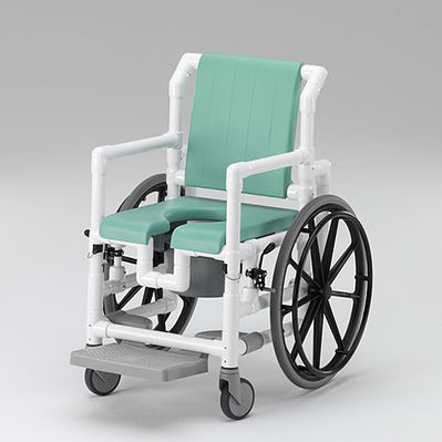 布製医療用アームチェア - DR 250 PPG - RCN Medizin- und Rehatechnik - プラスチック製 / キャスター付き / 手動式