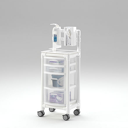 処置台車 - KTW 100 HS - RCN Medizin- und Rehatechnik - 医療施設用 / プラスチック製