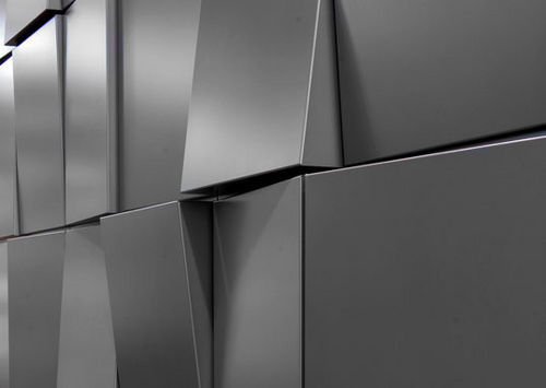 パネルサイディング - TAPERED SERIES - Dri Design - アルミニウム / テクスチャード仕上げ