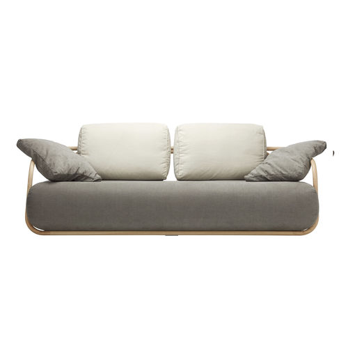 現代風ソファー - 2000 - THONET/トーネット - 布製 / 革製 / 取り外しできるクッション付き