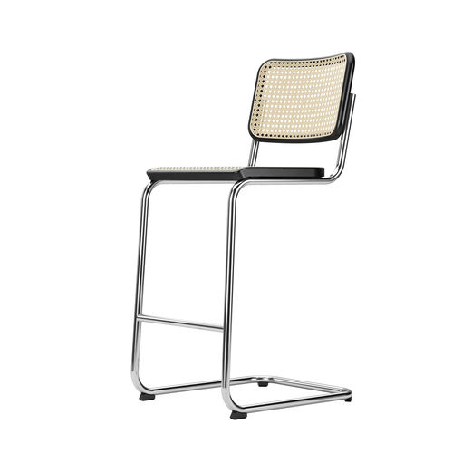 伝統的バ－チェア - S 32 VH - THONET/トーネット - 屋内用 / メッシュ / 革製