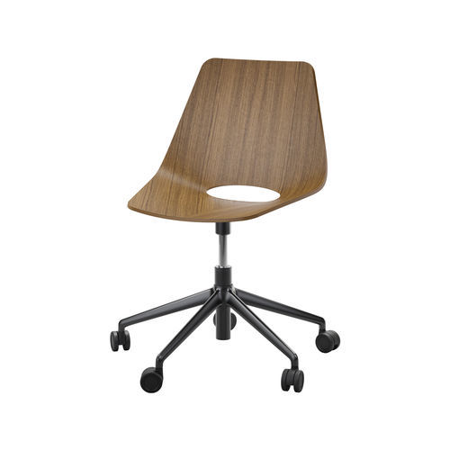 現代風オフィスチェア - S 661 DR - THONET/トーネット - 屋内用 / 布製 / 革製